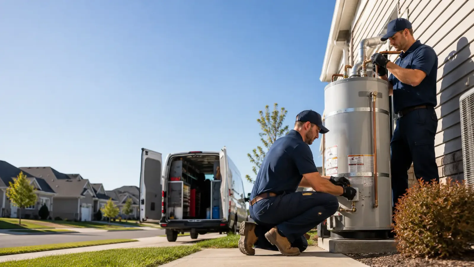 Water Heater Installation in Sarles, ND
